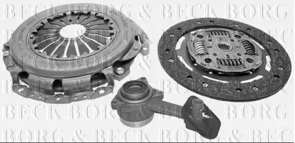 Комплект сцепления BORG & BECK HKT1037