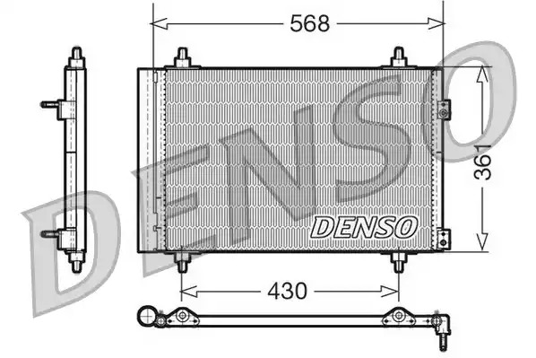 Конденсатор DENSO DCN07008