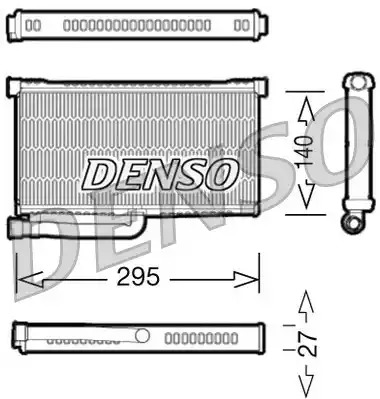 Теплообменник DENSO DRR02004