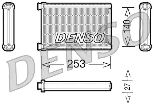 Теплообменник DENSO DRR05005