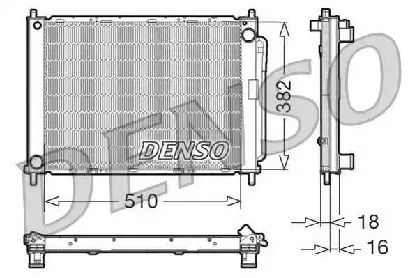 Теплообменник DENSO DRM23100