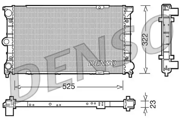 Теплообменник DENSO DRM32031