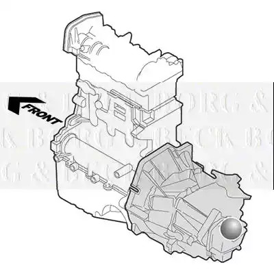 Подвеска BORG & BECK BEM3280