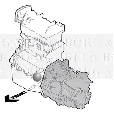 Подвеска BORG & BECK BEM3362