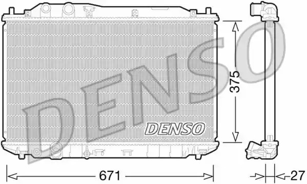 Теплообменник DENSO DRM40029