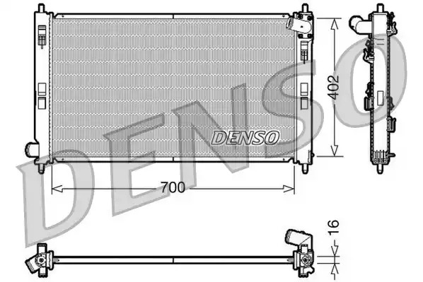 Теплообменник DENSO DRM45023