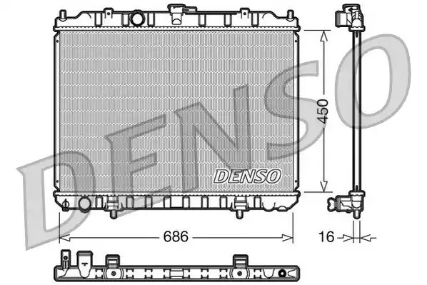 Теплообменник DENSO DRM46004