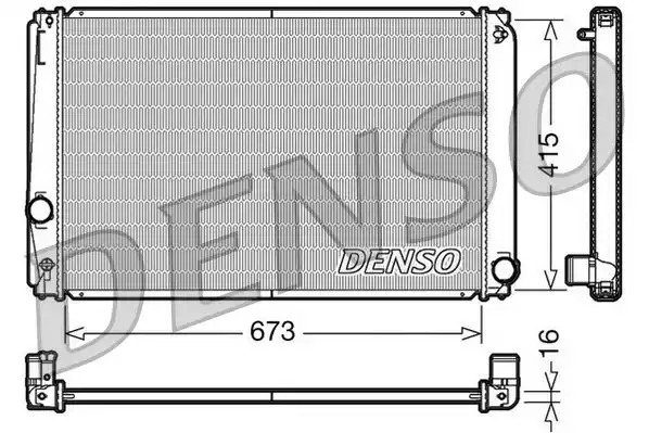 Теплообменник DENSO DRM50051