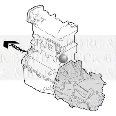 Подвеска BORG & BECK BEM4068