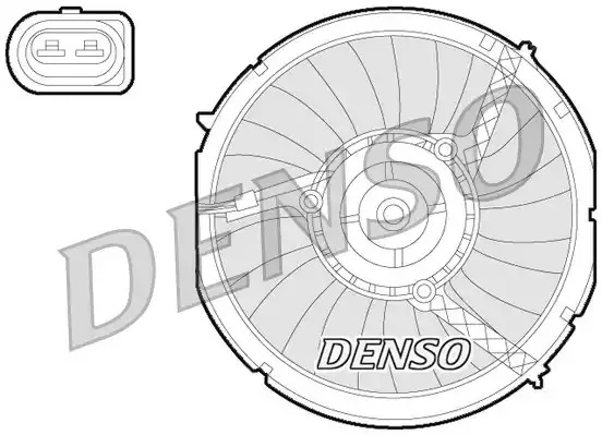 Вентилятор DENSO DER02003