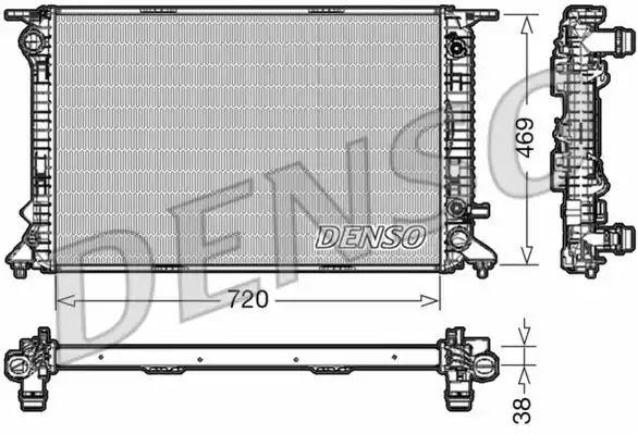 Теплообменник DENSO DRM02023