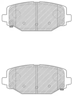 Комплект тормозных колодок FERODO FDB4778