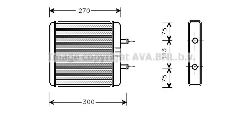 Теплообменник VAN WEZEL 28006048