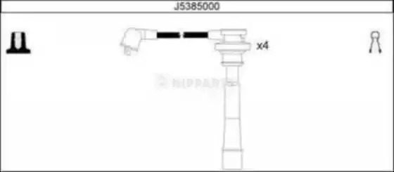 Комплект электропроводки NIPPARTS J5385000