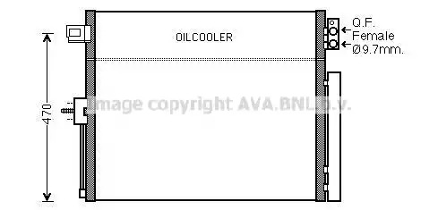 Конденсатор AVA QUALITY COOLING JE5061D