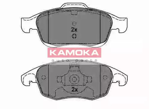 Комплект тормозных колодок KAMOKA JQ1013942 (24538, 24539)