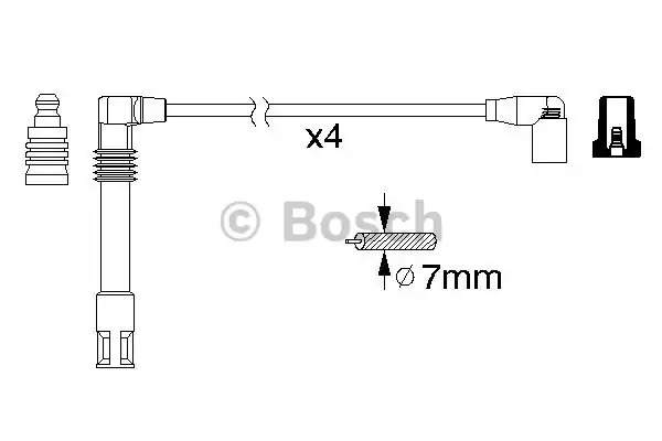 Комплект электропроводки BOSCH 0 986 356 305 (B 305)