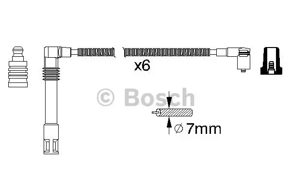 Комплект электропроводки BOSCH 0 986 356 321 (B 321)