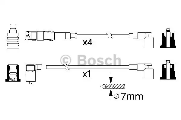 Комплект электропроводки BOSCH 0 986 356 333 (B 333)