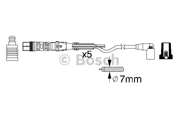 Комплект электропроводки BOSCH 0 986 356 349 (B 349)