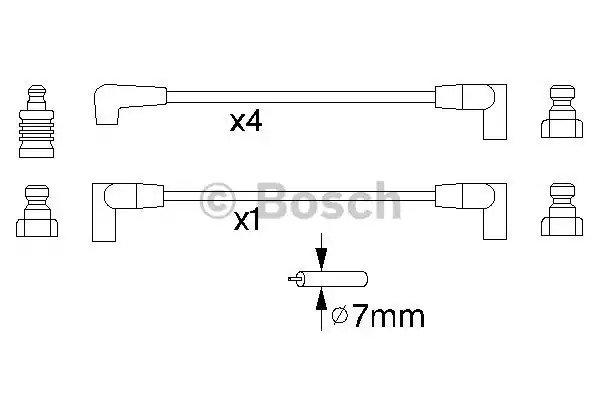 Комплект электропроводки BOSCH 0 986 356 852 (B 852)