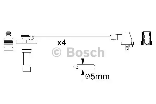 Комплект электропроводки BOSCH 0 986 356 928 (B 928)