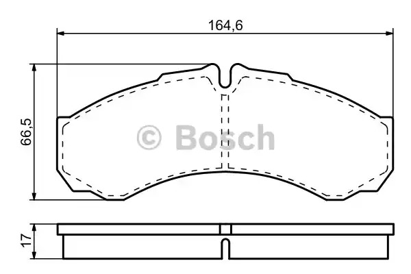 Комплект тормозных колодок BOSCH 0 986 424 833 (BP972, E1 90R-011210/012, 29121, 8835D1487)