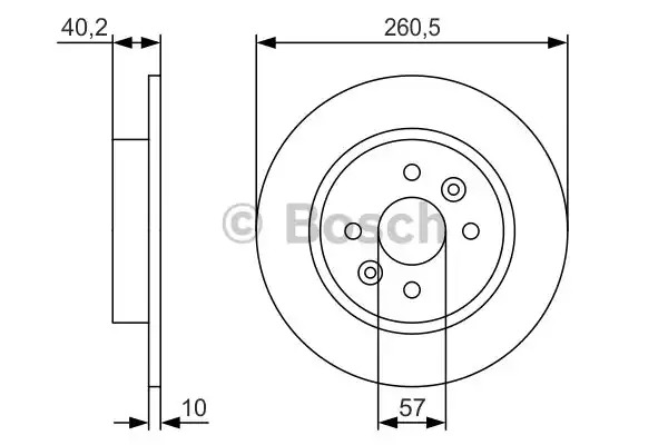 Тормозной диск BOSCH 0 986 479 S85 (BD1973, E11 90R-02C01123/27464)