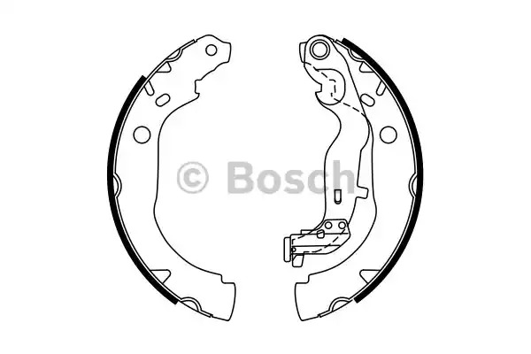 Комлект тормозных накладок BOSCH 0 986 487 774 (BS994)