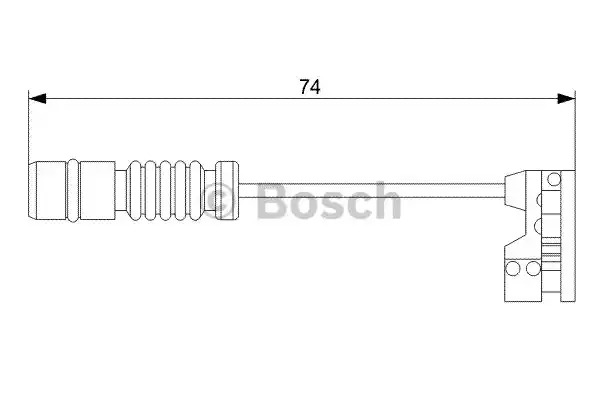 Контакт BOSCH 1 987 473 008 (AP809)