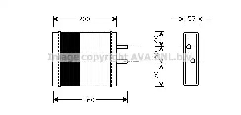 Теплообменник VAN WEZEL 83006009