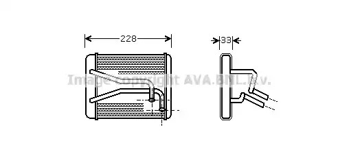 Теплообменник VAN WEZEL 83006048