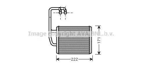 Теплообменник VAN WEZEL 83006076