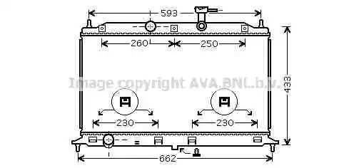 Теплообменник AVA QUALITY COOLING KAA2077