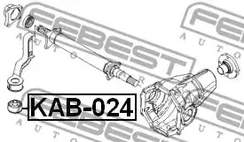 Подвеска FEBEST KAB-024