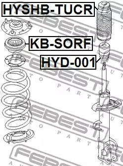 Подшипник FEBEST KB-SORF