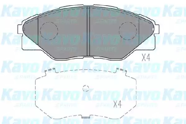 Комплект тормозных колодок KAVO PARTS KBP-9135