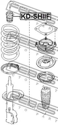 Амортизатор FEBEST KD-SHIIF