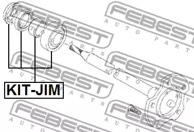 Подшипник FEBEST KIT-JIM