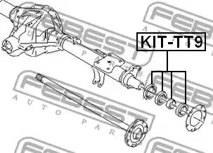 Подшипник FEBEST KIT-TT9