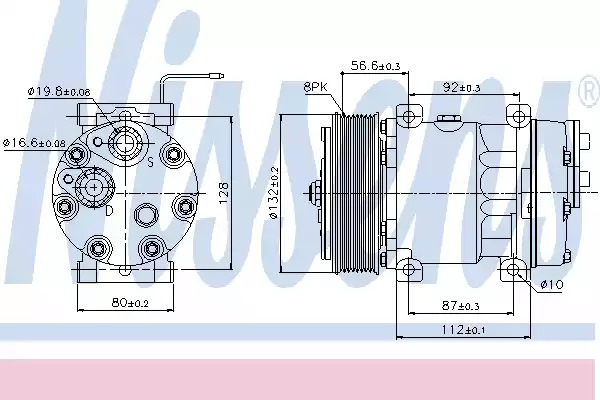 Компрессор NISSENS 89065