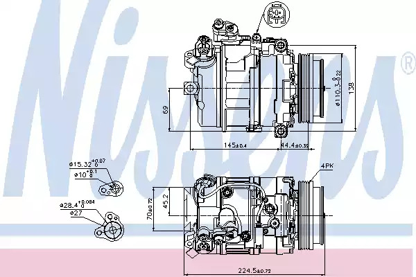 Компрессор NISSENS 89199