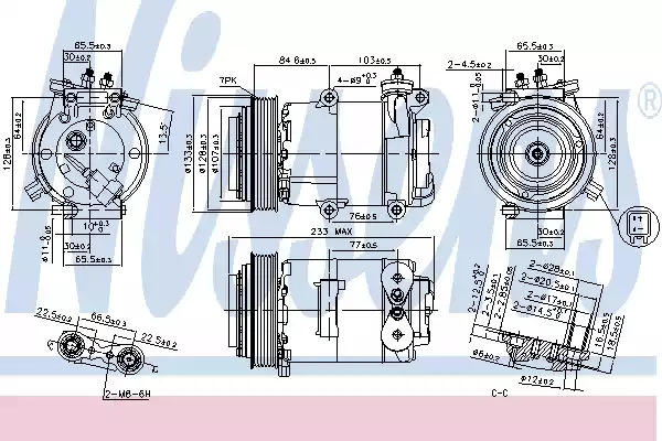 Компрессор NISSENS 89569