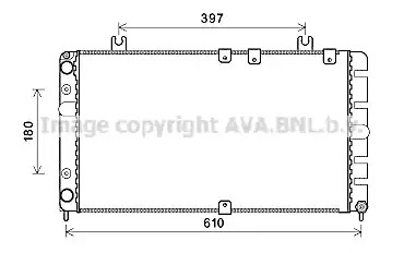 Теплообменник AVA QUALITY COOLING LA2021