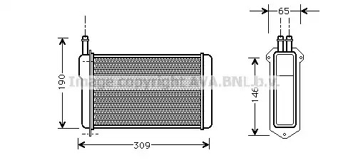 Теплообменник VAN WEZEL 26006009