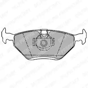Комплект тормозных колодок DELPHI LP1423 (21934)
