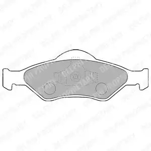 Комплект тормозных колодок DELPHI LP1470 (23200)