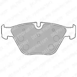 Комплект тормозных колодок DELPHI LP1794 (23312)