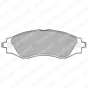 Комплект тормозных колодок DELPHI LP1816