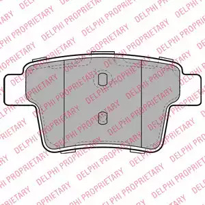 Комплект тормозных колодок DELPHI LP1957 (24260)